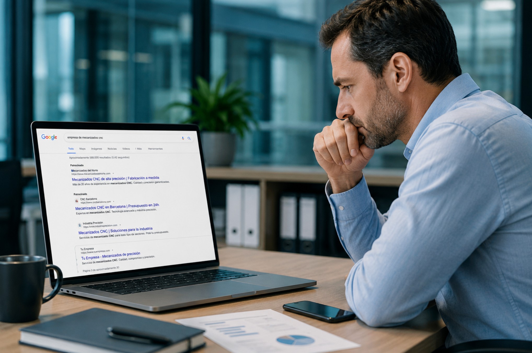 Por qué tu empresa no aparece en Google